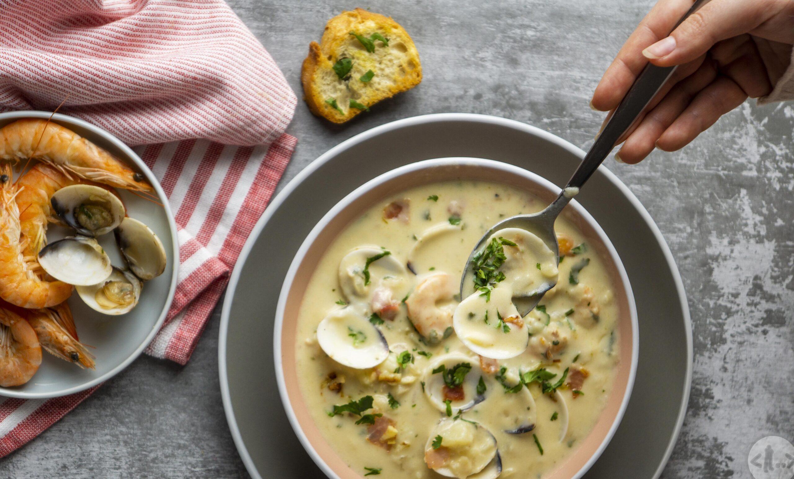 Ocean's Delight: Das ultimative Clam Chowder Rezept