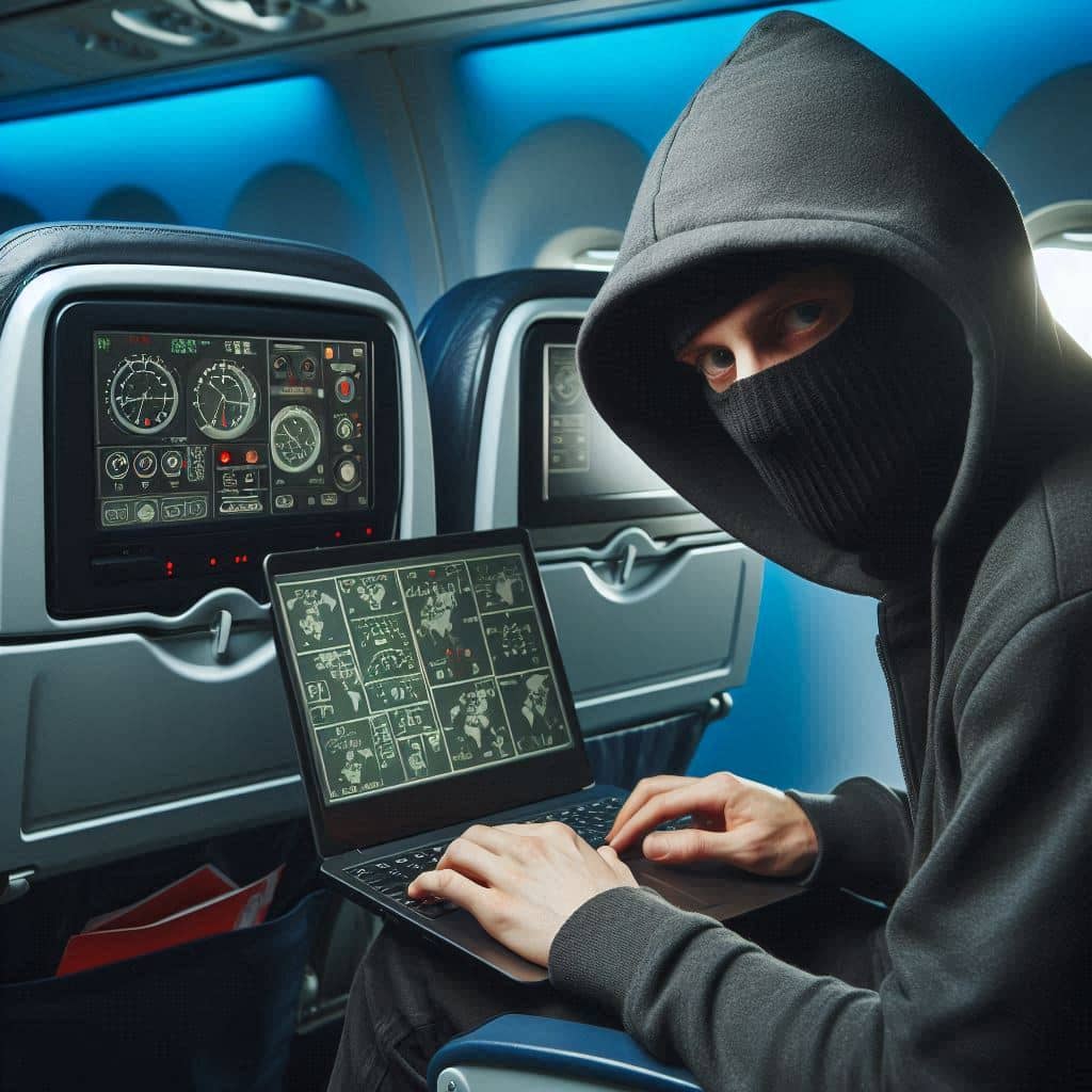 Könnten Hacker ein Flugzeug übernehmen?